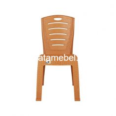 Plastic Chair - Olymplast OL 203-R / Brown / Dark Brown